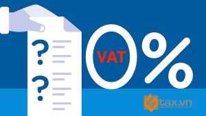 Đối tượng chịu thuế suất GTGT 0%