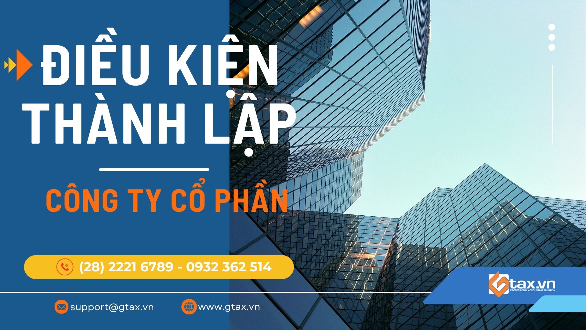 Điều kiện thành lập công ty cổ phần