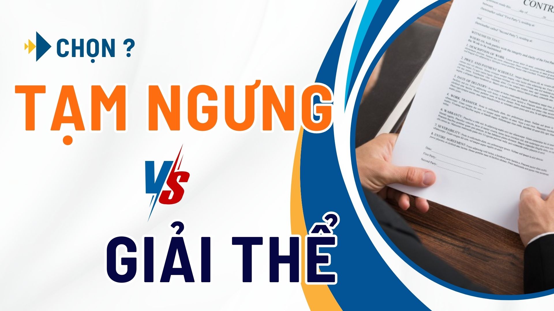 Nên lựa chọn tạm ngừng kinh doanh hay giải thể doanh nghiệp?