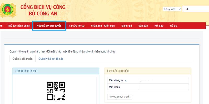Dịch vụ làm hộ chiếu 8 chon muc nop truc tuyen