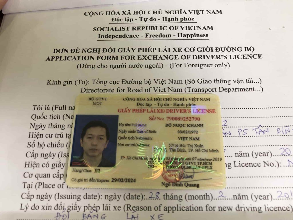 Dịch vụ đổi giấy phép lái xe 4 3. Dịch vụ đổi bằng lái xe cho người nước ngoài Gtax
